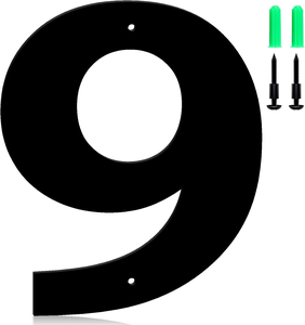 COSUN diseño moderno acrílico y metal número y letras placas de puerta signos para oficina Hoteles Apartamentos y casas-larga duración - Product Image 3