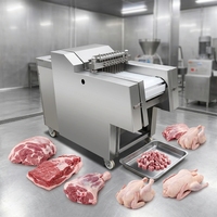 Nouvelle machine industrielle de découpe de viande congelée en dés avec acier inoxydable 304 pour la découpe en cubes de porc, de bœuf et de poulet