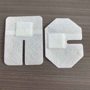 Plester perekat medis non-tenun sekali pakai, bantalan kanula <span class=keywords><strong>IV</strong></span> transparan untuk perawatan luka - Product Image 5