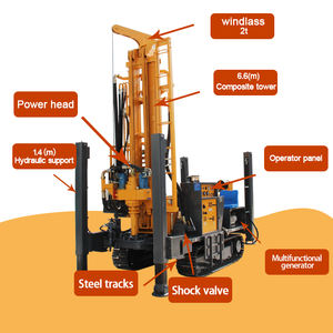 물 우물 드릴링 리그 FY300 코어 드릴링 리그 유압 동력 장치 디젤 평생 보증 원산지 중국 - Product Image 4