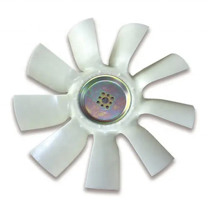 600-635-7870 Plastic ventilatorblad KF-01D021 voor Komatsu <span class=keywords><strong>PC300</strong></span>-<span class=keywords><strong>7</strong></span> graafmachine met 6D114 dieselmotor luchtkoeler ventilatorblad - Product Image 2