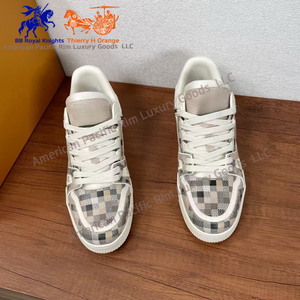 Zapatillas Deportivas Casuales Transpirables de Alta Calidad para Hombre, Zapatillas de Baloncesto y Tenis de Cuero Genuino de Lujo, Estilo para Caminar - Product Image 4