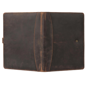 Kinh Doanh Chuyên Nghiệp Nút Đóng Cửa Da Cặp Vali Cổ Điển Đầy Đủ Hạt Da Lưu Trữ Tài Liệu Thư Mục - Product Image 4