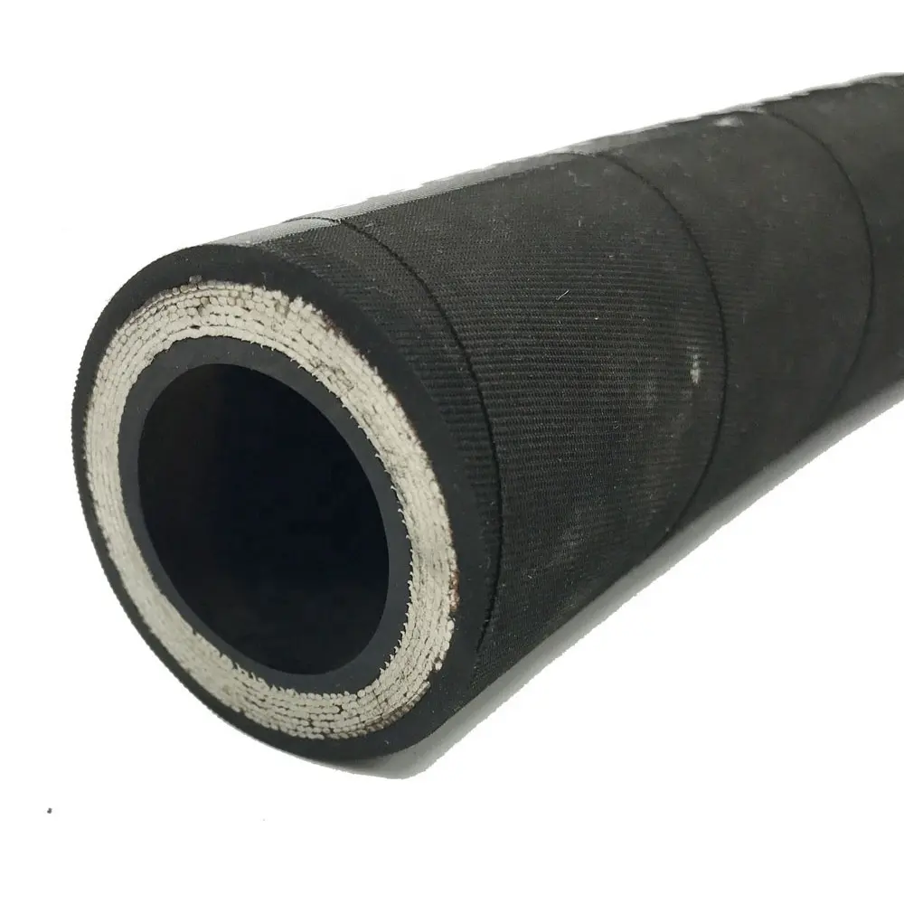 Steel wire reinforced 1SN 2SN 4SH 4SP flexible rubber industrial hose