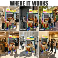Distributeur automatique de milkshakes et smoothies aux fruits surgelés de haute qualité