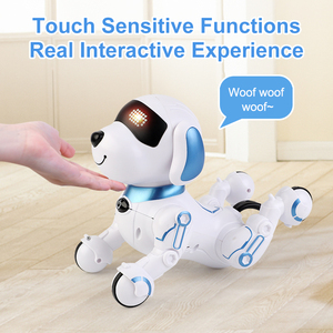 MILI RC Dog, robot chien intelligent à commande à distance, avec infrarouge, STEM, fonction de chant, programmation, intelligence artificielle, marche intelligente, danse - Product Image 4
