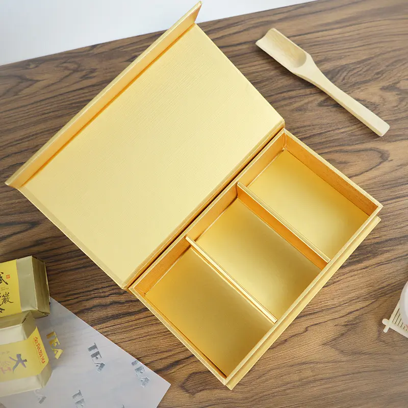 高級カスタムロゴ/サイズ/デザインリジッドブック型磁気紙ギフトパッケージボックス工場直接供給ECOフレンドリー