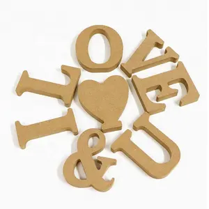 ديكورات منزلية كلمات ثلاثية الأبعاد لافتات حروف خشبية للتزيين لافتة خشبية ثلاثية الأبعاد معلقة على الحائط للعام الجديد أحرف أبجدية كبيرة - Product Image 2