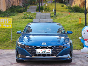 รถยนต์มือสอง ฮุนได เอลันตร้า ปี 2021 เครื่องยนต์ 1.5 ลิตร เกียร์ CVT รุ่น LUX Premium Edition รถยนต์ขนาดกะทัดรัด เครื่องยนต์เบนซิน รถยนต์จีนสำหรับขาย - Product Image 1