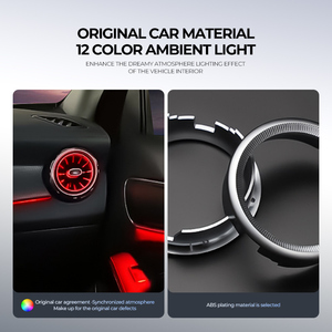 Luz Decorativa para Automóvil OEM A/<span class=keywords><strong>B</strong></span>/CLA/GLB/GLA con Ventilación Trasera Ambiental y Luz Interior de 64 Colores - Product Image 3