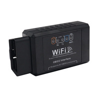Connecteur OBD Mico WiFi V1.5, lecteur de code, outil de diagnostic automobile OBD 2, adaptateur OBD noir ELM327, scanner sans fil, détecteur