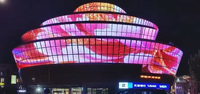 Écran LED transparent haute transparence, mur vidéo LED pour vitrine de centre commercial, publicité sur mur-rideau en verre