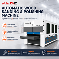 Machine à poncer à bande large industrielle à haute efficacité B-R-R1000 Ponçage de précision pour la production de meubles en bois massif, MDF, contreplaqué