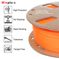 Winplus 1kg pla filament filament pour imprimante 3d pla plus filamento 175mm imprimante 3d pla arc-en-ciel filamentos 175mm