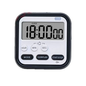 Custom <strong>Mini</strong> Gym Workout <strong>Timer</strong> LCD Digital Visual Stopwatch With Minutes Seconds Egg Countdown Baking Oven <strong>Timer</strong> Plastic Material - Product Image 6