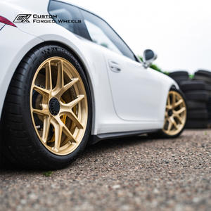 Rines Forjados Ligeros Monobloque Diseño <span class=keywords><strong>Motorsport</strong></span> 17 18 19 Pulgadas para Porsche 911 GT3 Centerlock Disponibles - Product Image 3