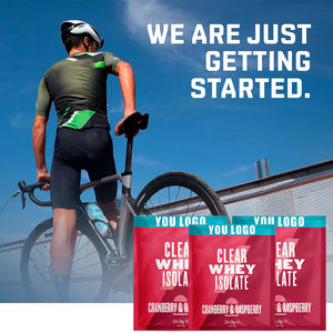 תוויות פרטיות מוזנים דשא מי גבינה אבקת אבקת חבילות חלבון ברורות קיטו hydrolysate תוספת לשימוש חדר כושר - Product Image 5