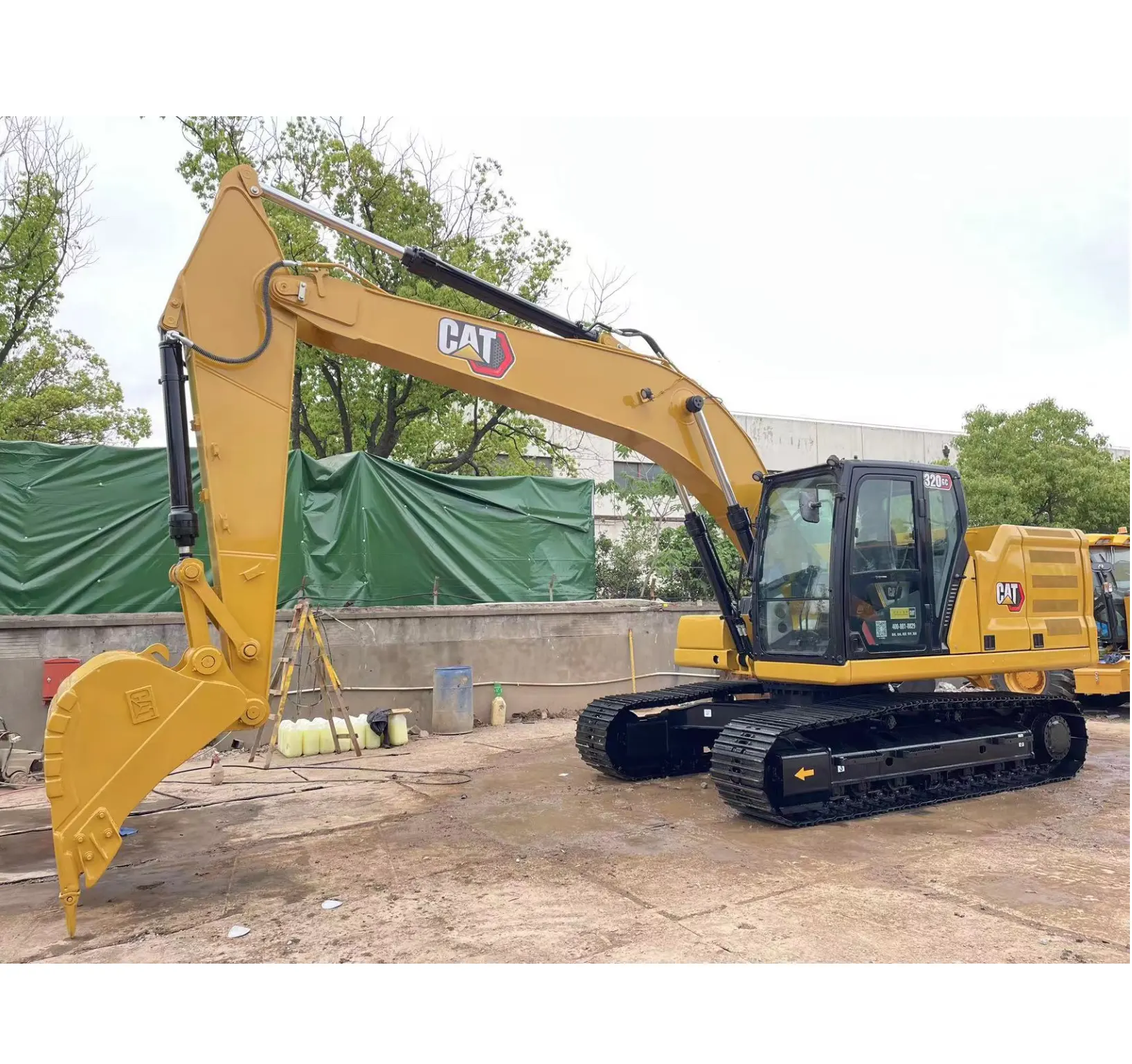 Used Crawler Hydraulic Caterpillar 20 Ton Excavator Machinery Orginal Japanese Good Condition Used Cat320gc Sale