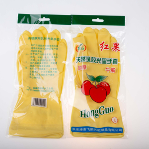 Gant à main 55g nettoyage mince résistant au froid gants de pêche gants en caoutchouc Latex avec poignée sans doublure haute qualité ménage Latex - Product Image 4