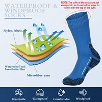 2024 nouveau Style séchage rapide Sport logo personnalisé équipage respirant imperméable randonnée Sports nautiques chaussettes