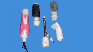 CE CB GS aprobado de doble voltaje 110 V 220 V aire caliente cepillo de pelo - Product Image 3