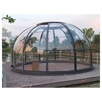 Prima Offre Spéciale clair tente transparente dôme gonflable maison à bulles pour ballons volant à l'intérieur