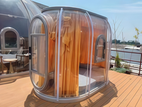 Dôme moderne minimaliste pour PC, installation facile, idéal pour le tourisme écologique, les centres de villégiature et le glamping