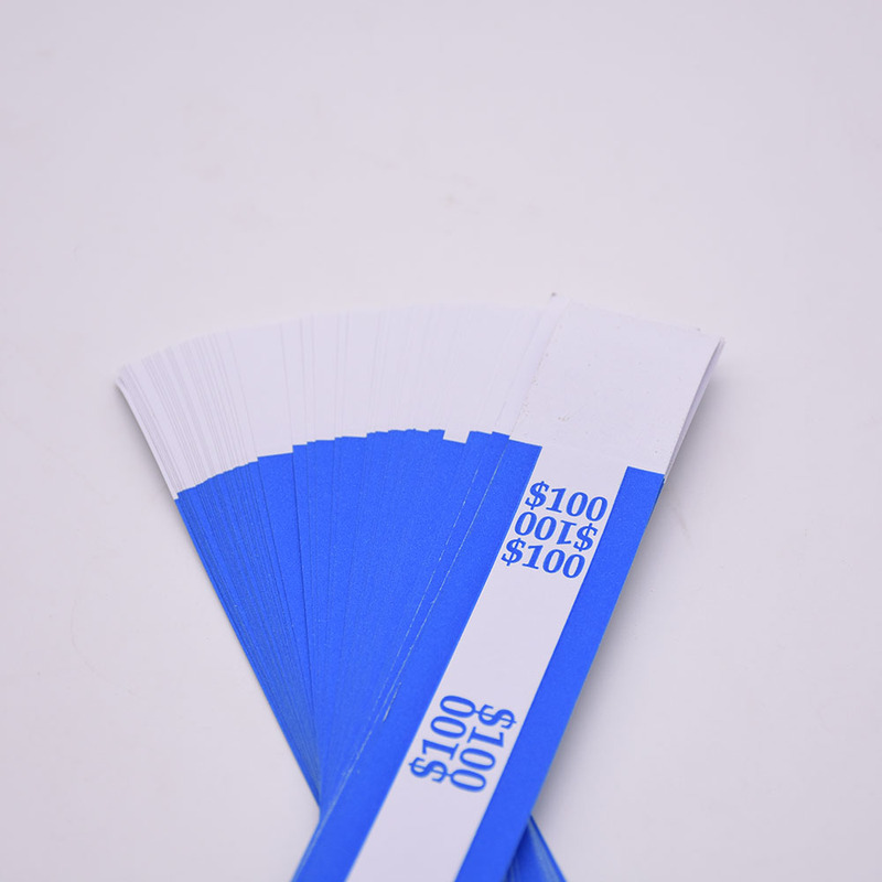Self sealing Currency Wrappers Cash Bundle