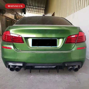 Lèvre de pare-chocs arrière en ABS noir mat de style R pour <span class=keywords><strong>BMW</strong></span> Série 5 F10 2011-2017 Pièces automobiles Diffuseur arrière - Product Image 2