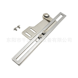 Règle de couture en acier 15 cm, outil de réglage pour garnitures en dentelle, pièces d'équipement industriel pour la confection de vêtements - Product Image 3
