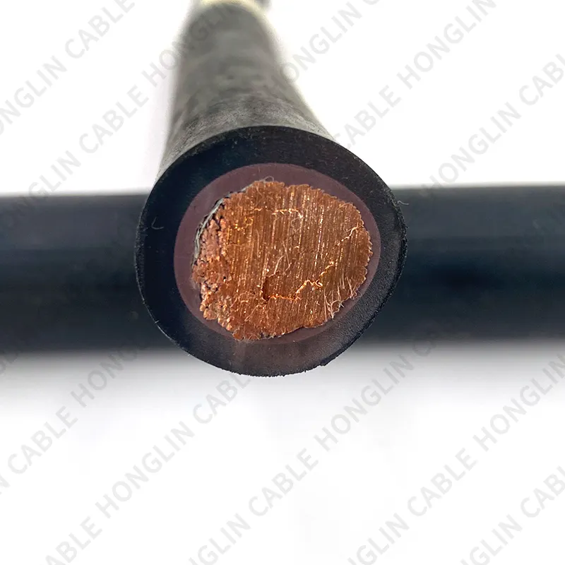 GB/T 5013-2008 4/0 3/0 2/0 1/0AWG Size Copper CoreHigh Quality Rubber Insulated Flexible Welding Cable