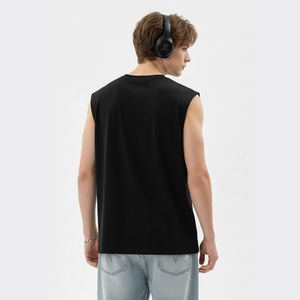 <span class=keywords><strong>D</strong></span>ébardeur <span class=keywords><strong>Homme</strong></span> Personnalisé en Coton 230 g/m² Coupe Ample Col Rond <span class=keywords><strong>Sans</strong></span> Manches Respirant Style Urbain <span class=keywords><strong>D</strong></span>écontracté <span class=keywords><strong>Été</strong></span> - Product Image 4