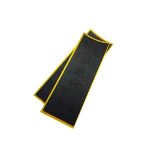 Fita grossa personalizada da espuma do aperto 1mm do preto do fingerboard do logotipo com pressão-esparadrapo sensível