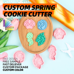 Moule à biscuits série Western Dragon Lingyun Youlong, en plastique écologique, motif dessin animé 3D, pour biscuits imprimés DIY avec simulation de <span class=keywords><strong>robinet</strong></span> - Product Image 2
