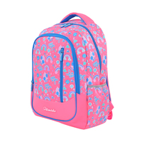 Tas Sekolah Custom untuk Remaja, Anak-anak, Balita, Tas Ransel Sekolah, Tas Buku, Tas Sekolah Anti Air Warna Pink untuk Anak Perempuan