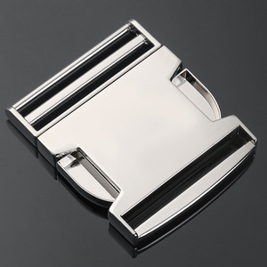 Hebilla de Liberación Lateral de Aleación Plateada de 50 mm para Bolsos, Herraje Resistente - Product Image 2