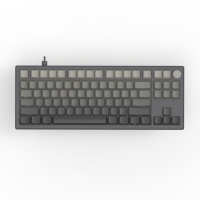 2026 Gamers Three-Mode Mechanical Wireless Gaming Keyboard S87 RGB Backlit Programmable Keys Anti-Ghosting North-Facing White