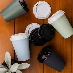 Vasos Desechables de Papel <span class=keywords><strong>para</strong></span> Café Caliente de 8 Onzas, Aptos <span class=keywords><strong>para</strong></span> Oficinas, Hogares, Cocinas y Cafeterías - Product Image 3