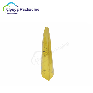 Bolsas de plástico para embalaje de granos de café con logotipo personalizado al por mayor de fábrica, bolsa inferior redonda de pie para café molido instantáneo con cremallera - Product Image 6