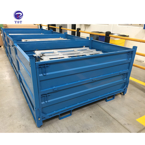 Chất lượng tốt màu xanh lưu trữ Giao thông vận tải ráp kim loại thép xe nâng hàng xếp chồng <span class=keywords><strong>container</strong></span> - Product Image 3