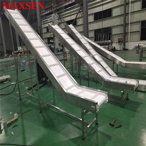 Maxsen trasportatore a nastro modulare a forma di Z di alta qualità regolabile in altezza inclinato trasportatore Cina cibo uso industriale fatto in plastica PU - Product Image 3