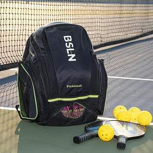 Free sample Unisex Multi-Functional Outdoor Tennis <b>Storage</b> Bag New Fashionable Polyester Pickle Racket Sports Shoulder Bag - Product Image 1