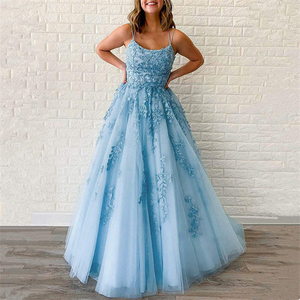 厂家价格高品质婚纱性感正式派对奢华礼服女性优雅晚礼服伴娘礼服 - Product Image 1