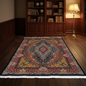 Custom Handmade Modern Pure Silk <b>Non</b> <b>Slip</b> Luxury Hand Knotted Designer <b>Rug</b> Premium Quality for Living Room Bedroom Hotel - Product Image 6