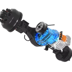 Nouvel axe de transmission à moteur à axes parallèles Brogen 60KW 120KW 380V avec rapport de transmission 16.6 pour unité de groupe motopropulseur EV destinée aux véhicules OEM - Product Image 1