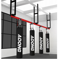 AIDONG Support mural pour sac de frappe en acier, système de suspension pour sac de frappe, support de suspension pour sac de frappe, système de suspension pour sac de frappe