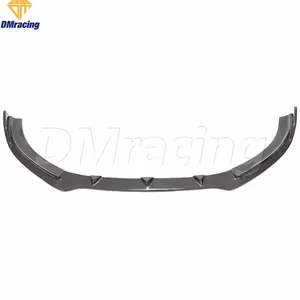 DM V1 phong cách sợi carbon phía trước Bumper môi cho Audi A3 S3 S-line COUPE 2014-2015