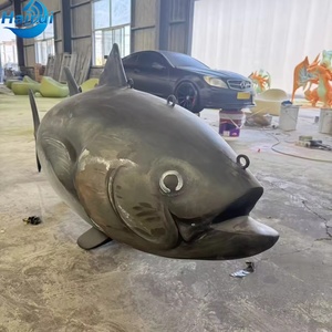 Escultura <span class=keywords><strong>de</strong></span> Resina Personalizada para Decoración <span class=keywords><strong>de</strong></span> Pared con Diseño <span class=keywords><strong>de</strong></span> Tiburón, Atún y Pez Espada para Decoración <span class=keywords><strong>de</strong></span> Mariscos - Product Image 3