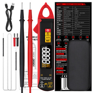 Bside Mini Trms Ac Dc Clamp <b>Meter</b> 100A 6000 Digit <b>Auto</b> Range Professional Use - Product Image 1