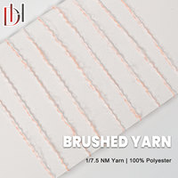 1/7.5NM Brushed Fancy Yarn 100% Polyester Pastel Multi-color Heather for Sweater Knitting
